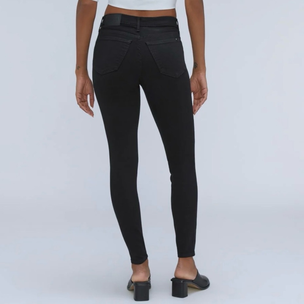 Everlane Black MiD Rise Skinny Ankle Jeans Size 29